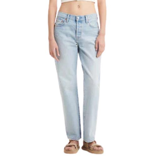 Levi's 501 90's Jeans Womens 30x30 Blue Cotton Loose Fit Straight Leg CLH133