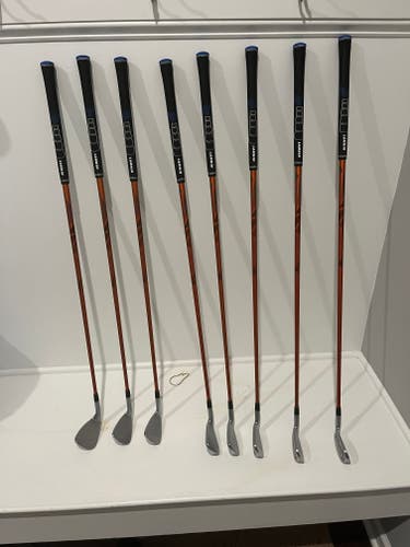 Men's 2023 Srixon ZX4 MK II Right Handed Iron Set Regular Flex Graphite Shaft 37.25" (Used)