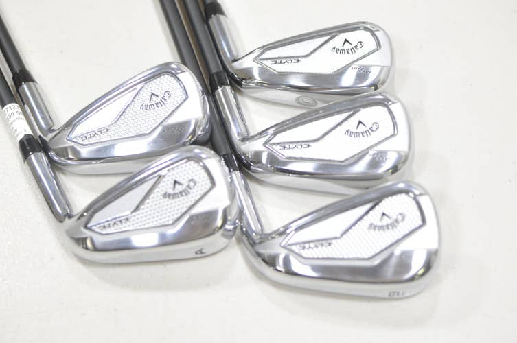 Callaway Elyte Max Fast 7-PW,AW Iron Set Senior Flex Vanquish 4 Graphite #227123