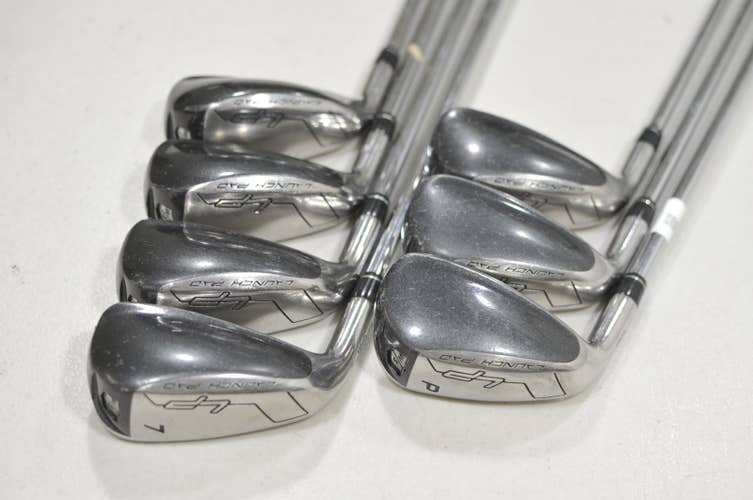 LEFT HANDED Wilson Launch Pad Iron Set Regular Flex KBS Tour 80g Steel #229777