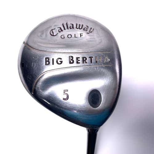 Callaway Big Bertha 2004 5 Fairway Wood 18* Big Bertha Gems 55 Ladies RH