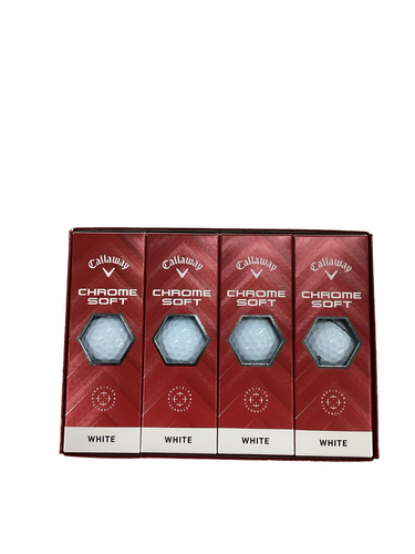 Used Callaway CHROME SOFT 12 Pack - Golf Balls 11613-S000192387