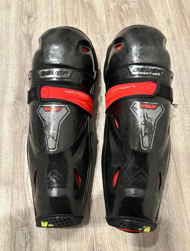 Senior Bauer Vapor 3X 15" Shin Pads (used)