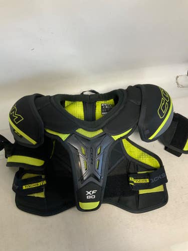 Used CCM TACKS XF 80 Junior Shoulder Pads MD 11823-S000042740