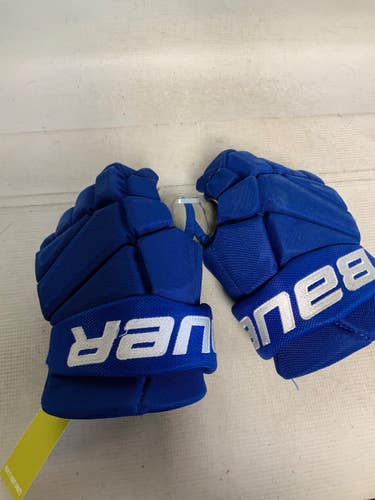 Used Bauer VAPOR ELITE Junior Gloves Royal Blue 11" 11823-S000042729