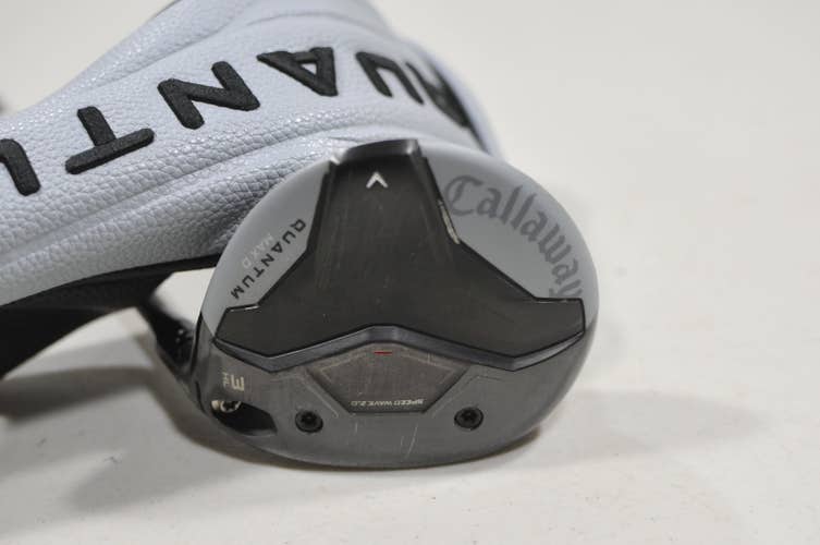 Callaway Quantum Max D 3-16.5 Fairway Wood Senior Flex RH Vanquish R2 #230349