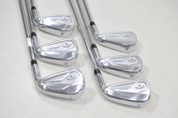 Callaway Elyte 5-PW Iron Set Regular Flex Right Vector 80g Steel New #230437