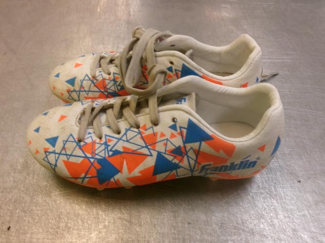 Used Franklin Soccer Cleats White Youth 13.0 11339-S000208285