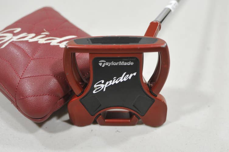 TaylorMade Spider Tour Red 34" Putter Right Steel with Cover #230428