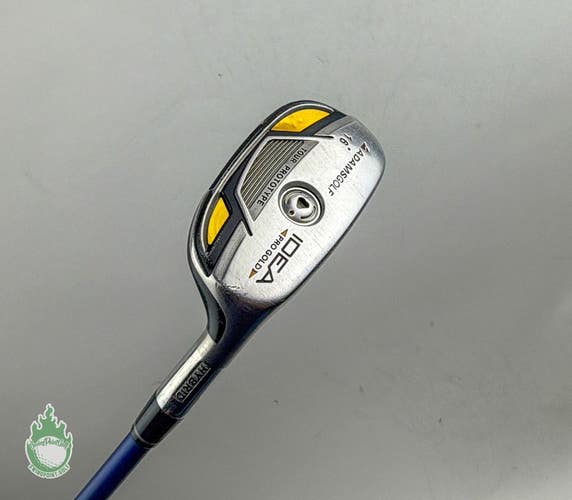 Used RH Adams Idea Pro Gold 16* Hybrid Javlnfx Stiff Graphite Golf Club