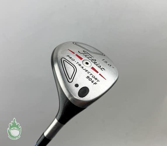 Titleist Golf Pro-Trajectory 904F 15* Fairway Wood Regular Graphite Golf Club