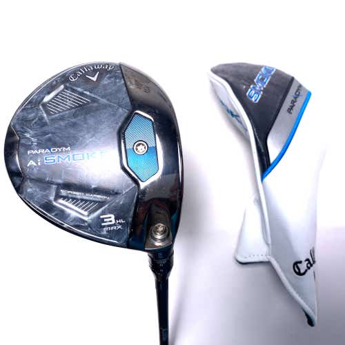 Callaway Paradym Ai Smoke Max 3HL Fairway 16.5* Cypher Forty 4.0 Ladies RH HC