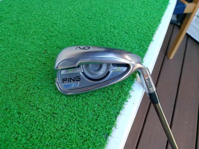 PING G Series Orange Dot 9-Iron w/ UST Mamiya Recoil F3 Regular Flex Shaft