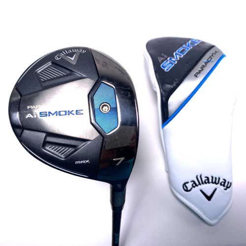 Callaway Paradym Ai Smoke Max 7 Fairway 21* Cypher Forty 4.0 40g Ladies RH HC