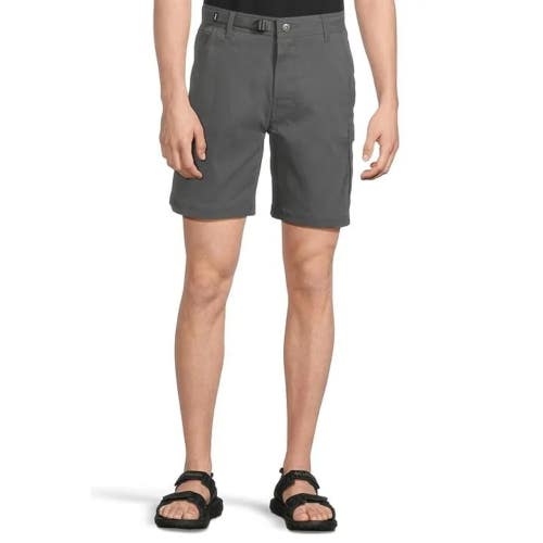 Prana Stretch Zion Cargo Shorts Mens 28 Gray Water Repellent Performance GBO4704