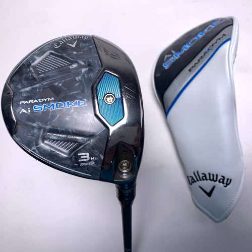 Callaway Paradym Ai Smoke Max 3HL Fairway 16.5* Cypher Forty 4.0 40g Ladies RH