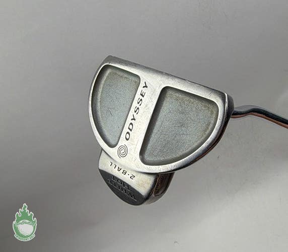 Used Right Handed Odyssey White Hot 2-Ball 34" Putter Steel Golf Club