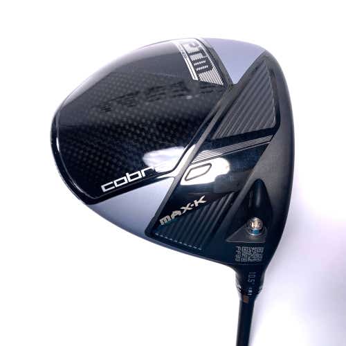Cobra OPTM MAX-K Driver 10.5* Mitsubishi Chemical Vanquish 4R Regular RH