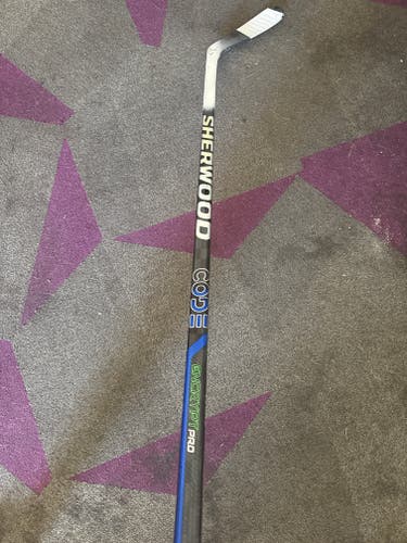 Sher-Wood CODE Encrypt Pro Right Handed Hockey Stick PP92 75 Flex (Used)