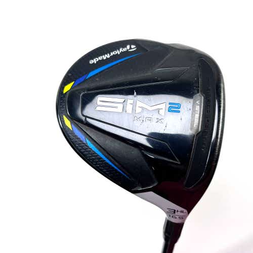 TaylorMade SIM2 MAX 3HL Fairway Wood 16.5* Ventus Blue 5A Senior RH -1/2''