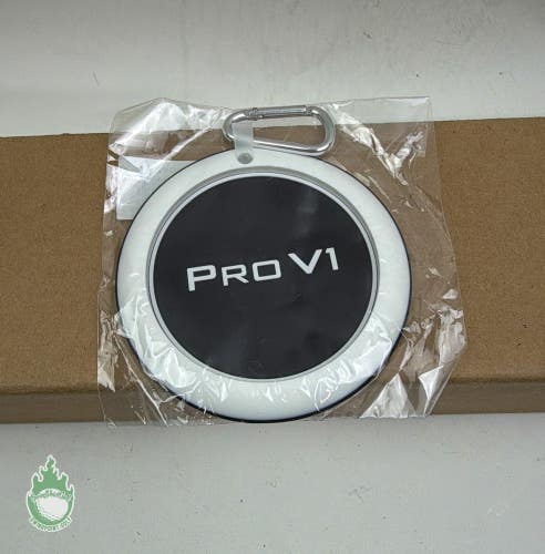 New Titleist Pro V1 Black Putting Disc Bag Tag