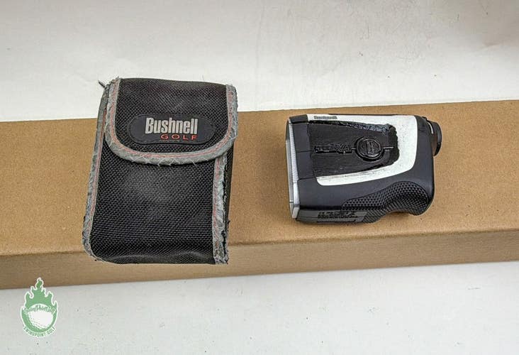 Used Bushnell Tour V4 Laser Rangefinder with Case