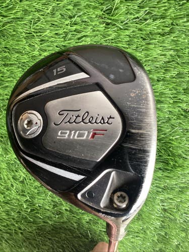 Titleist 910F Fairway 3 Wood 15* With Diamana Regular Graphite Shaft