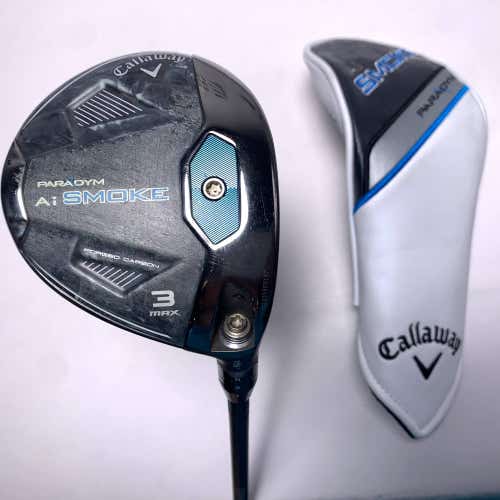 Callaway Paradym Ai Smoke Max 3 Fairway 15* Tensei Blue AV Xlink Regular RH HC