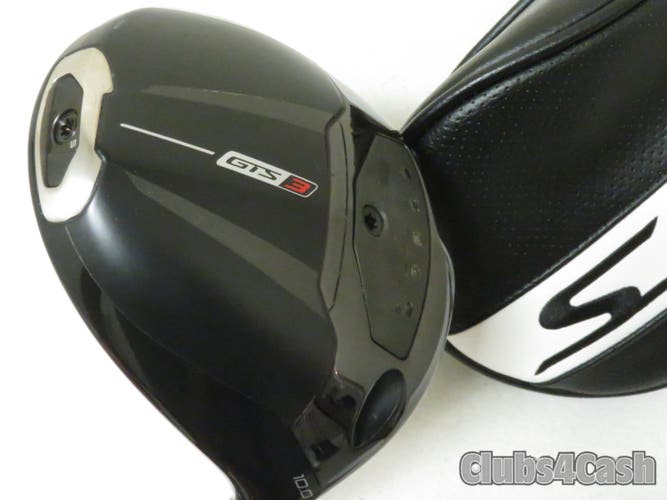 Titleist GTS3 Driver 10 Mitsubishi Tensei 1K Blue 55 Stiff +Cover .. NICE