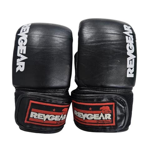 Used RevGear Boxing Gloves Black MD 11406-S000112413