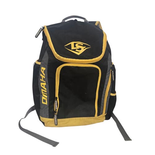 Used Louisville Slugger BACKPACK BB/SB Player Backpack Black 11406-S000112250