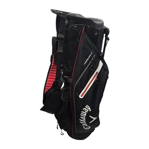 Used Callaway FAIRWAY C Mens Stand Bag Black 11406-S000112353