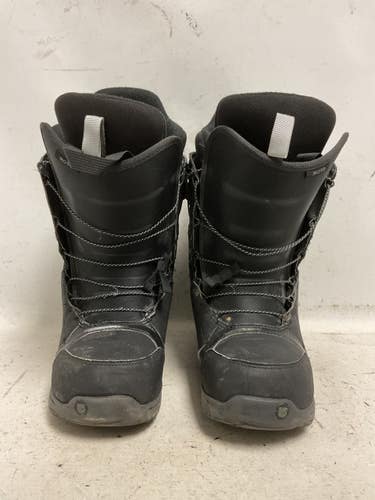 Used Burton MOTO Mens Snowboard Boots Black Senior 8 11855-S000212168