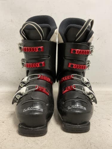 Used Lange TEAM 8 Boys DH Ski Boot Black 215 MP - J03 11855-S000212195