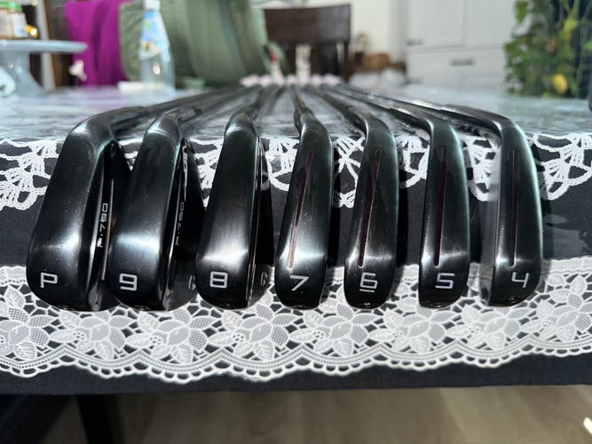 Men's 2025 TaylorMade TaylorMade P790 Shadowfall Iron Set Stiff Flex (Used)