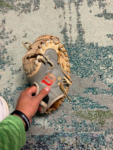 Wilson RH Catcher's A2000 PF33 Baseball Glove 33" (Used)