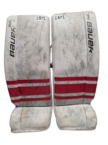 Bauer GSX Junior Goalie Pads White Medium