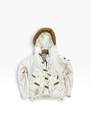 Used Obermeyer SNOW JACKET Outerwear Heavy Jacket Y White MD 11375-S000384066