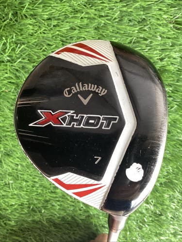 Callaway X Hot Fairway 7 Wood With A Flex Seniors Graphite Shaft