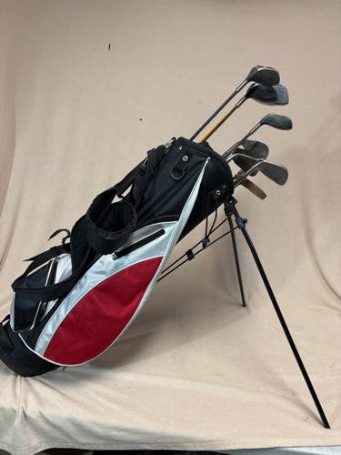 Men's Spaulding Pro Flite Right Handed Clubs (Full Set) Regular Flex 11 Pieces (Used)