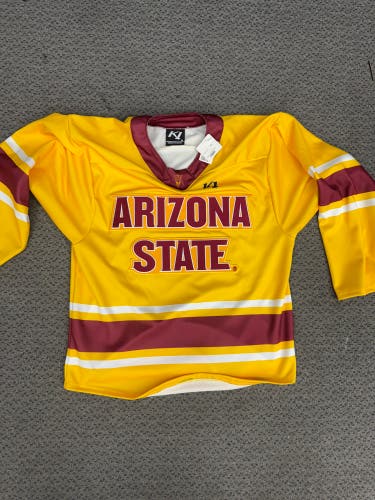 Arizona State Gold Medium Adult Unisex K1 Jersey (New)