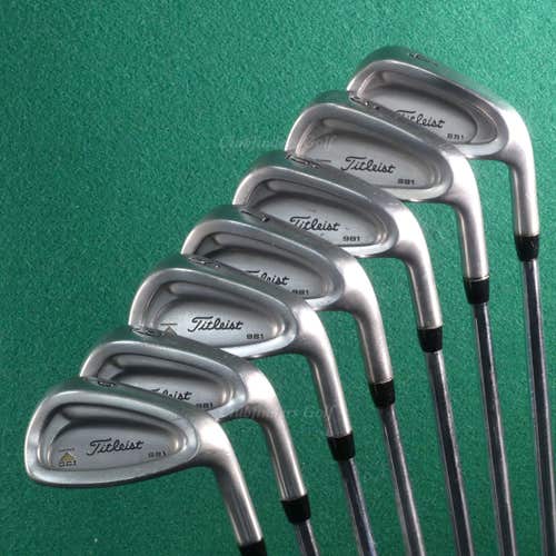 Titleist DCI 981 4-PW Iron Set TT Dynamic Gold SL Sensicore R300 Steel Regular