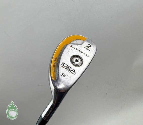 Used Right Handed Adams Golf Idea Pro 18* Hybrid 80g X-Stiff Graphite Golf Club