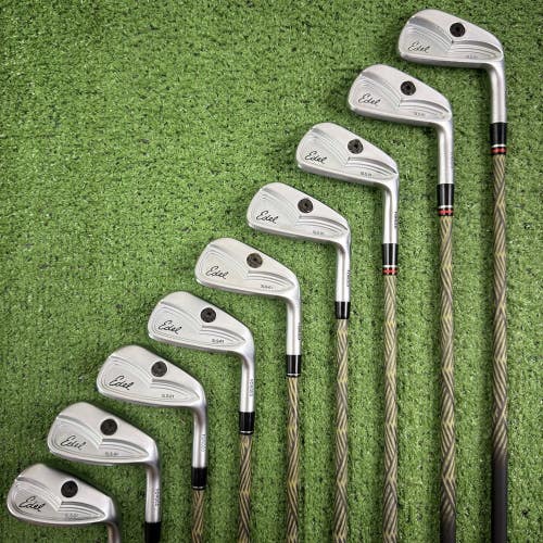 Edel SLS-01 Iron Set 4-PW GW SW Paderson Kinetixx Single Length 85g Senior Flex
