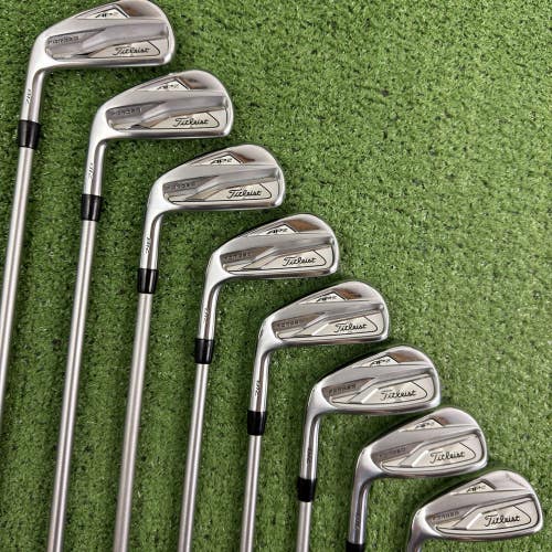 Titleist 718 AP2 Iron Set KBS Tour C-Taper Lite 110g Stiff Flex Left Handed