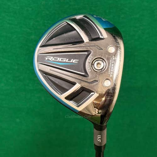 Callaway Rogue Sub Zero 13.5 Fairway 3+ Wood Kuro Kage Silver 60-X Extra Stiff
