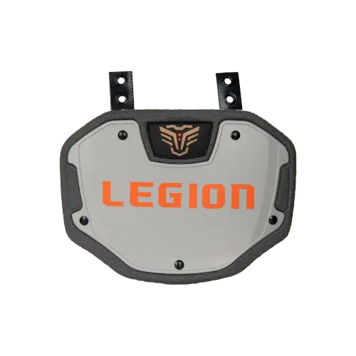 LEGION M-Series Football Back Plate - SM/MED - Gray