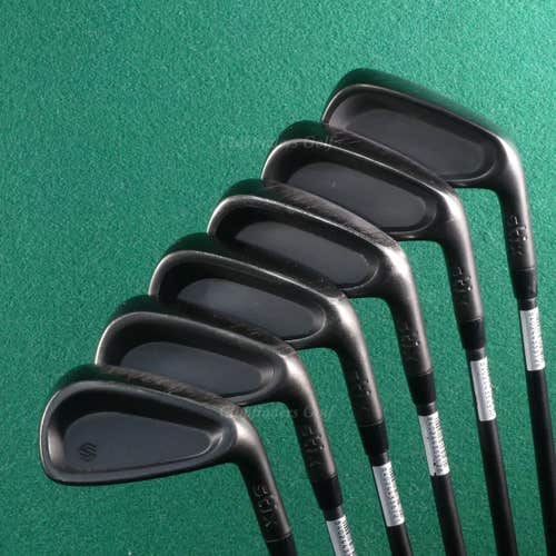Stix Golf Perform Black 5-PW, AW, SW & LW Iron Set Factory Graphite Stiff