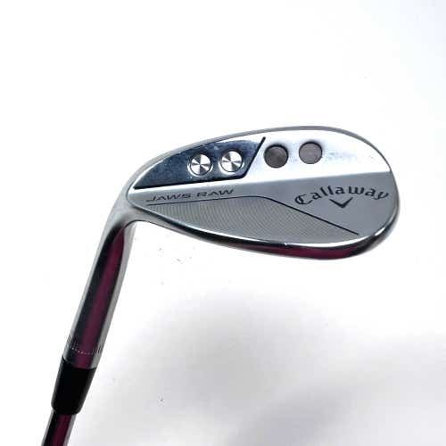 LEFTY Callaway Jaws Raw Chrome Sand Wedge SW 56* 10 S UST Recoil F1 Ladies LH
