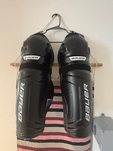 Senior Bauer X 13" Shin Pads (New)